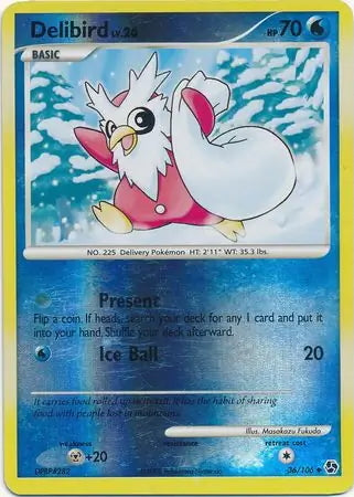 Great Encounters Delibird #36/106 reverse holo